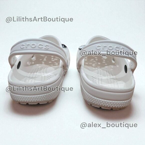 Crocs Classic Clogs White Betty Boop Charms Shoes(F031)-Size 6/8 for Unisex - Picture 8 of 12